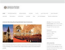 Tablet Screenshot of graceumcdallas.org